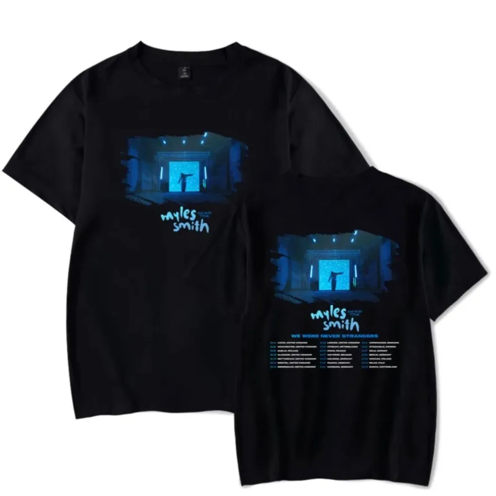 

Myles Smith 2025 Tour Merch T-Shirt For Women/Men Unisex Summer Fashion Short Sleeve Tshirt Streetwear