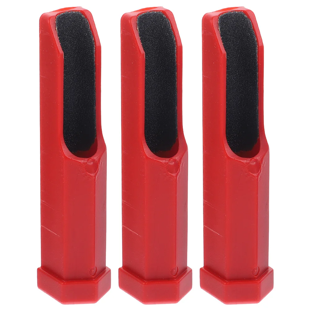 

3 Pcs Club Repair Tools Cue Tip Repairing Trimmer Plastic Shaper Portable Sander Snooker Billiard Pool Supply Stick File