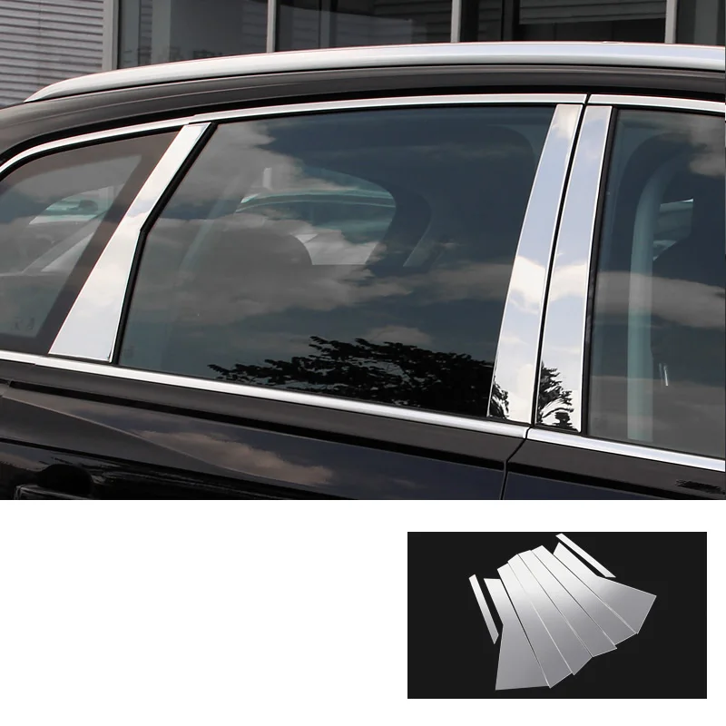 

For Audi Q7 4M 2016-2019 Stainless Steel Car Door Handle Panel Seat Headlight Decor Window Trims Rearview Cover Auto Accessories