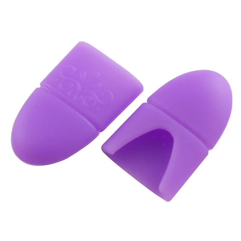 Clip per smalto per unghie da 10 pezzi Soak Off tappo in Silicone Gel Remover Wraps suggerimenti per la pulizia sgrassante copertura per le dita vernice strumenti per Manicure