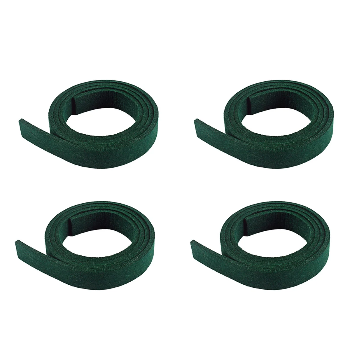 4X Green Piano Spring Rail Felt for Piano Repair Replacement Parts Piano Spring Rail Felt-ABJQ