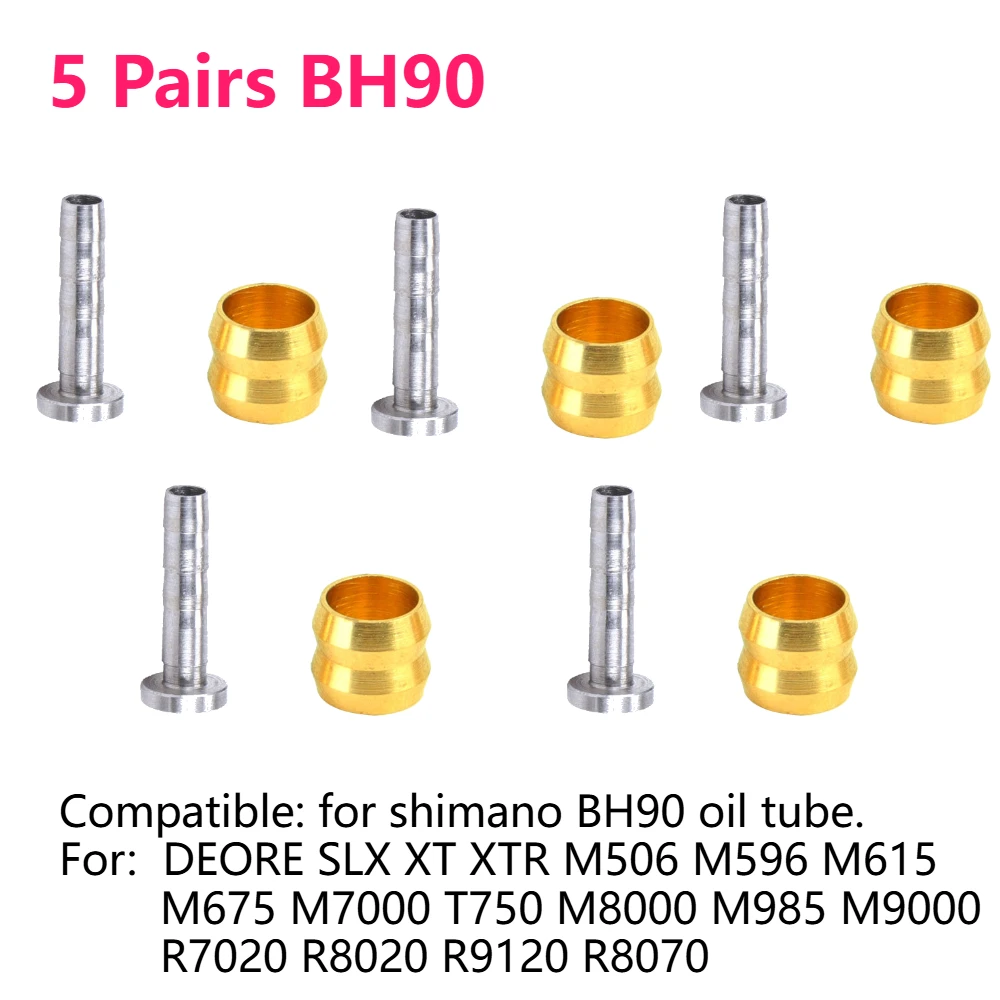 Fiets Olie Naald Rem Olijfkop Schijfrem Olie Naald Messing Set voor SHIMANO DEORE BH90 BH59 SRAM MAGURA Olie Remslang Onderdelen
