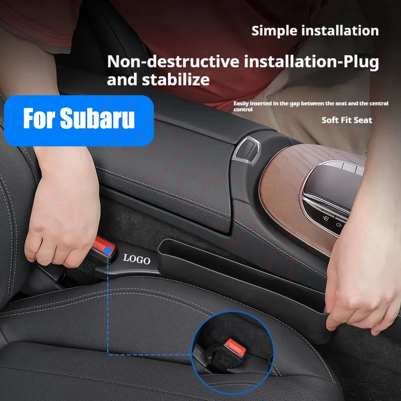 Car Seat Gap Filler Side Seam Plug Strip Filling Strip For Subaru Forester XV Outback Legacy WRX Tribeca Levorg BRZ