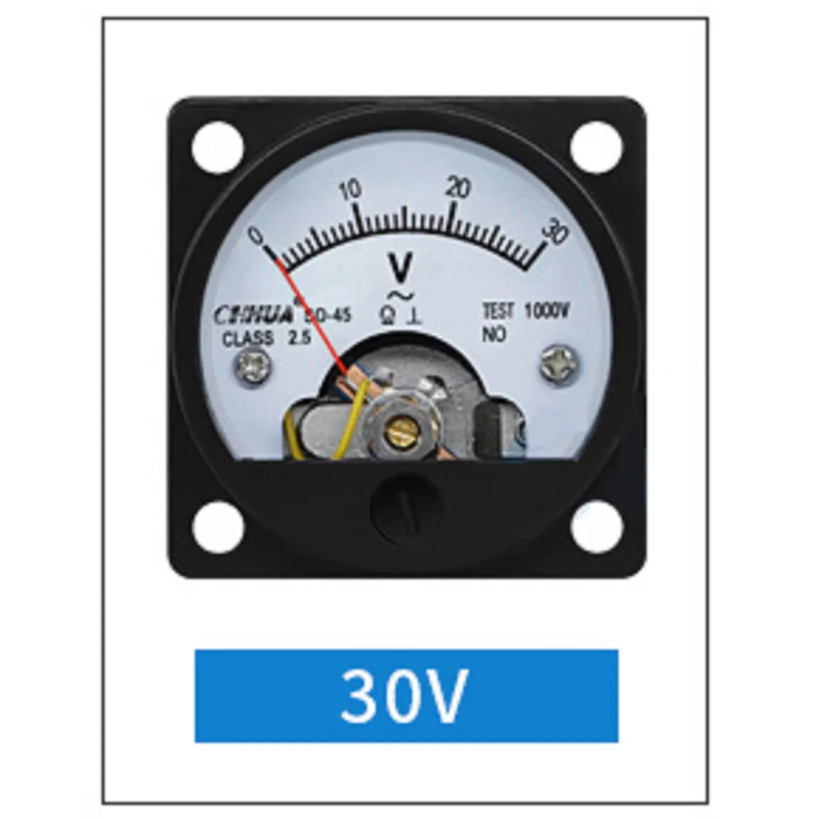 1 قطعة SO-45 التيار المتناوب التناظرية مقياس التيار الكهربائي 1A 3A 5A 10A 20A 30A 50A 75A 100A 150A 200A 250A 300A مؤشر متر/متر التيار/مقياس لوحة