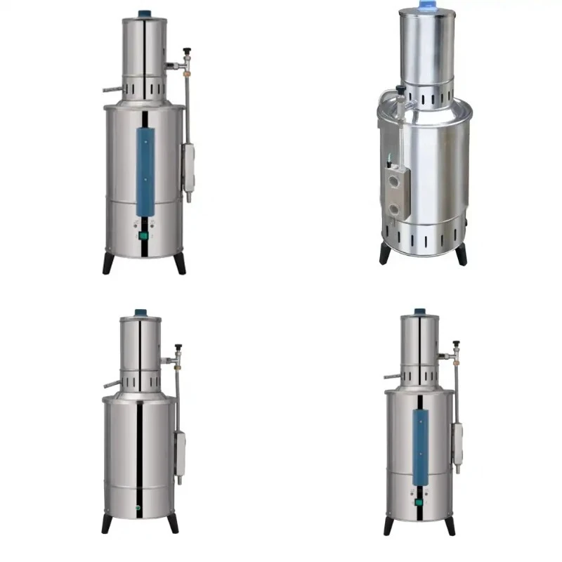 

Home Water Distiller Stainless Steel with Alkaline Ionizing & Carbonation Capabilities