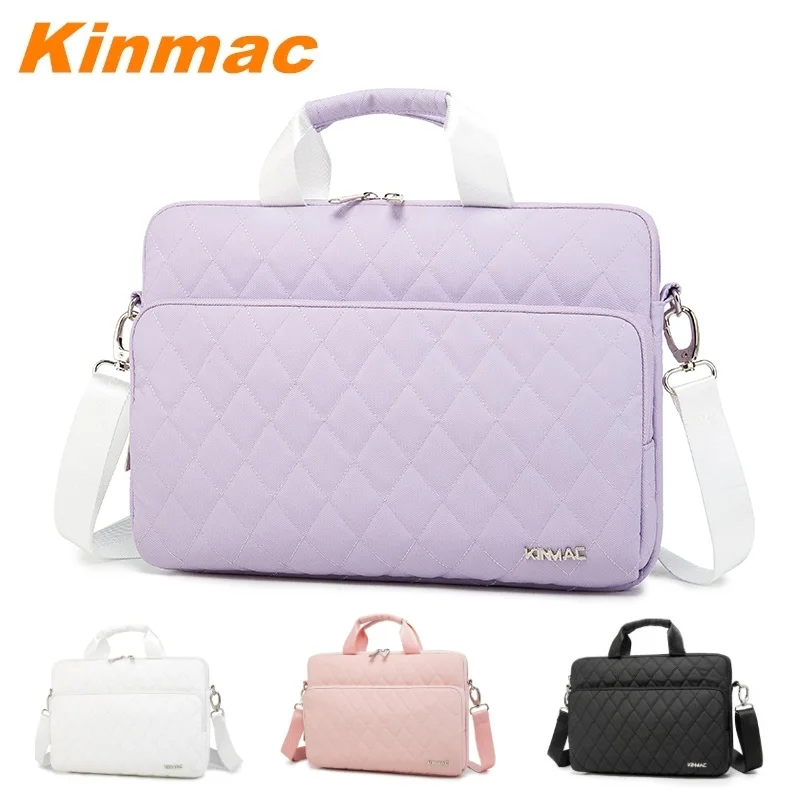 Kinmac Brand Shoulder Laptop Bag 13,14,15.6 Inch Lady Women Man Messenger Handbag Case For Macbook Notebook Compute PC Dropship