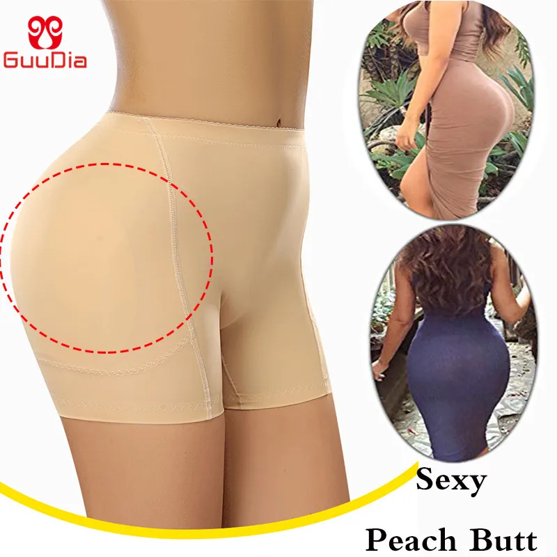 GUUDIA Hip Butt Enhance From Hip To Buttock Enhancer Padded Booty Panties Shapewear Bottom Cushion Bum Pads Smooth Underwear