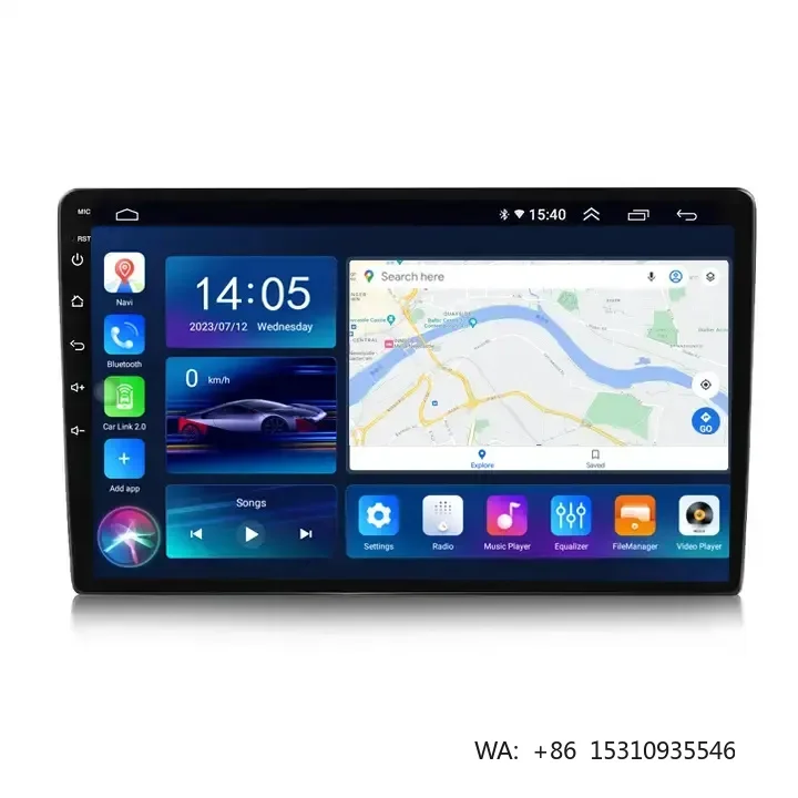 Wholesale TS18 Car Multimedia Stereos 1280P Screen 2+32G Autoradio Android Audio 10 Inch 9 Inch Car Stereo 2Din Car Radio Player