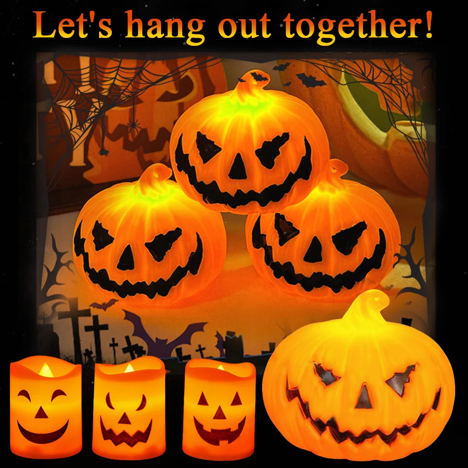 1-6P Pumpkin Lanter…