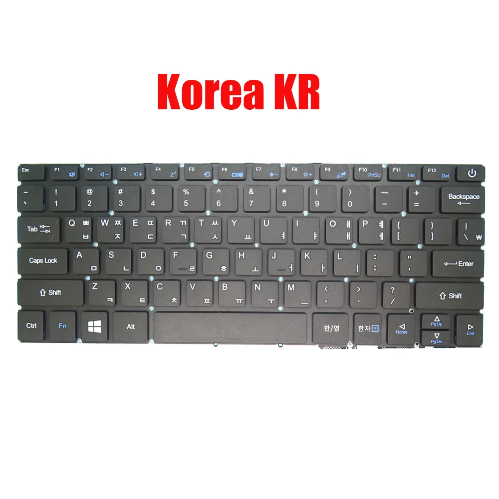 

Laptop Replacement Keyboard For PIPO W13 13.3 Korea KR Black Without Frame New