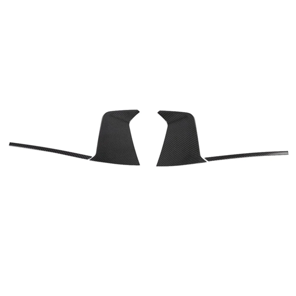 ألياف الكربون سيارة الجبهة الضباب غطاء خفيف الديكور لكيا K7 كادينزا بريميير 2019 2020