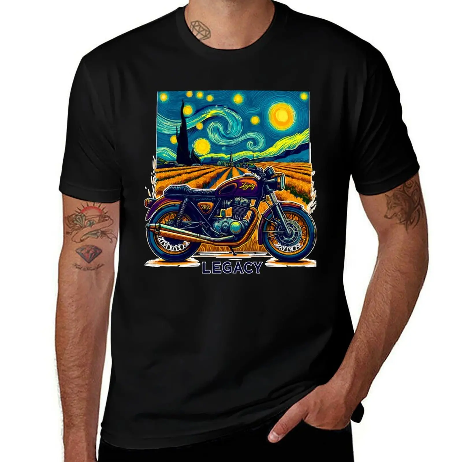 Starry Ride T-Shirt Plus Size Lightweight Tee Shirt T-Shirt