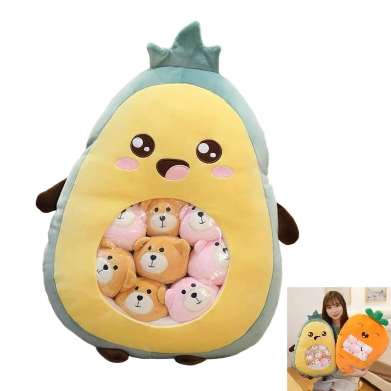 adorkable strawberry محشوة الحيوانات الإجهاد غرفة نوم غرفة نوم رمي وسادة