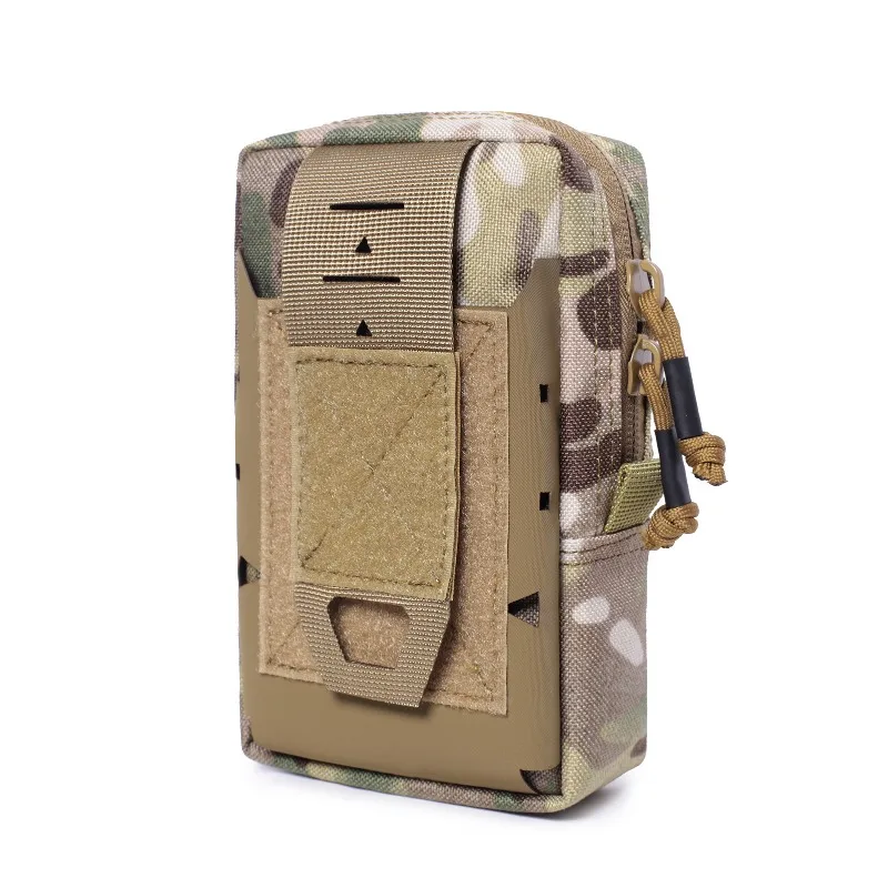 Tactische Molle Pouch Heuptas Outdoor Mannen EDC Gereedschapstas Utility Gadget Organizer Vest Pack Portemonnee Mobiele Telefoon Case