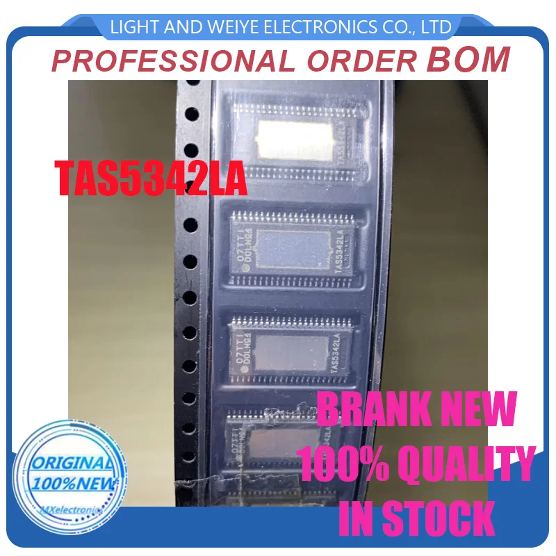 (5piece)100% New TAS5342 TAS5342LA HTSSOP44 Chipset