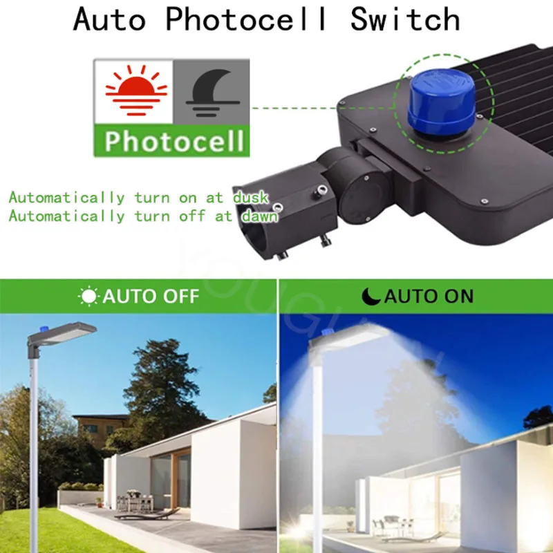 JL-205C Photoswitch Sensor Switch Auto on Off Photocell Street Light Control AC Universal 110~277V With Waterproof