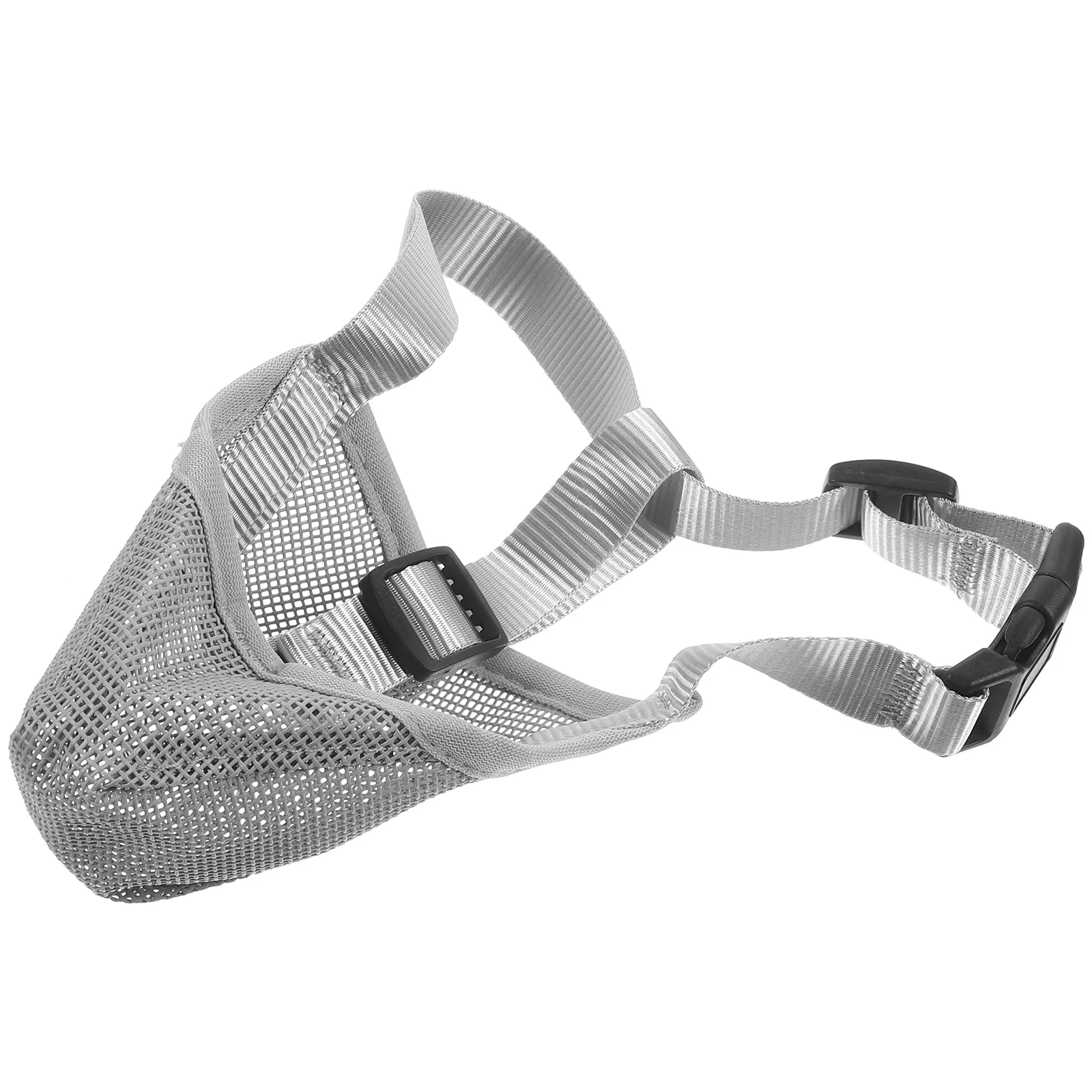 

Adjustable Breathable Anti-Barking Anti-Biting Mesh For Small Puppy Reusable Compact Comfortable Mouth Cover Elastic Pet Outdoor