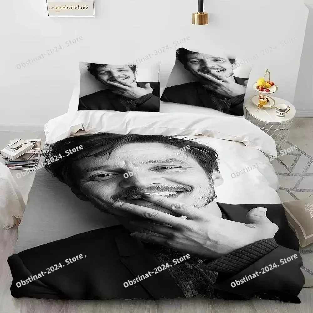 

Jose Pedro Balmaceda Pascal Photo Bedding Set Printed single Comforter Quilt Bed Cover Pillow Case 3 Pieces Sets Kids Adult Size