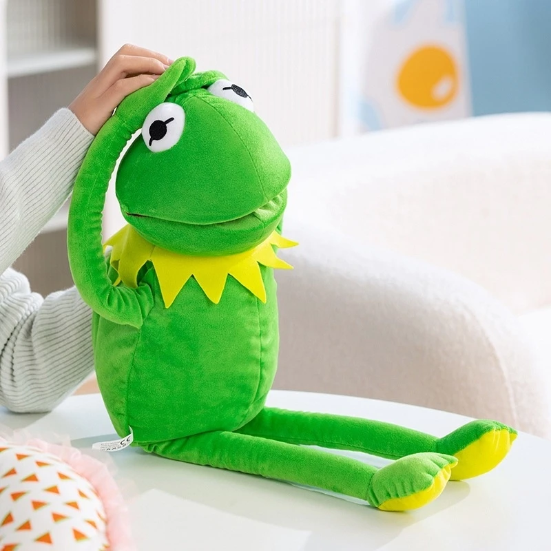 60 cm Hollywood Star Kikker Kermits Pluche Pop Soft Gevulde Kikkers Handpop Speelgoed Baby Kinderen Kerst Halloween Geschenken