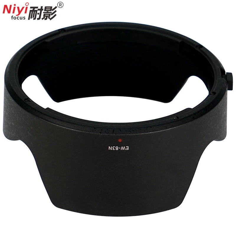 Camera Lens Hood EW-83N EW83N for Canon RF 24-105mm F4L IS USM Lens Reversible Lens Hood Light Shadow Replacement for 24-105mm