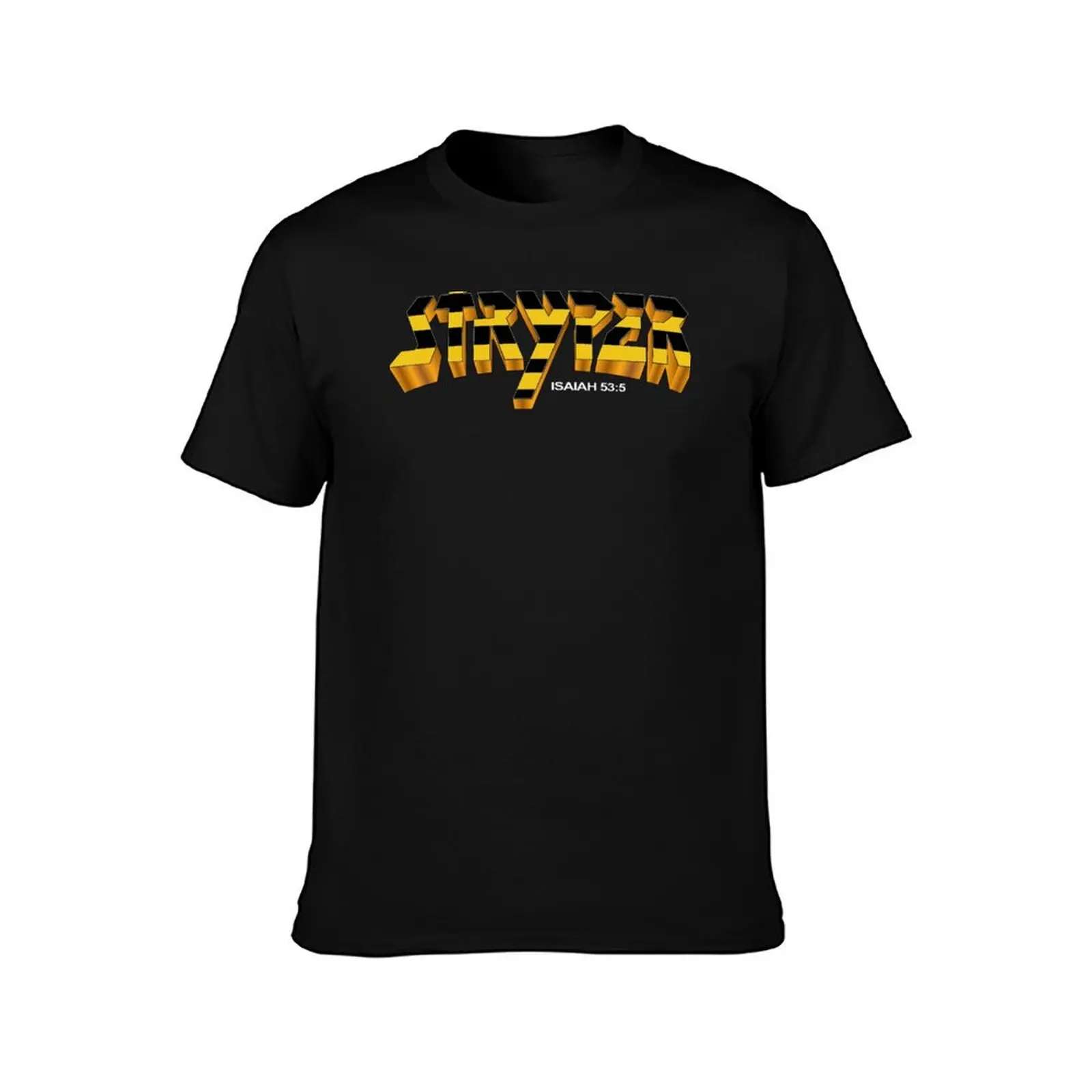Stryper Logo T-Shirt Graphic Print Short Sleeve T-Shirt