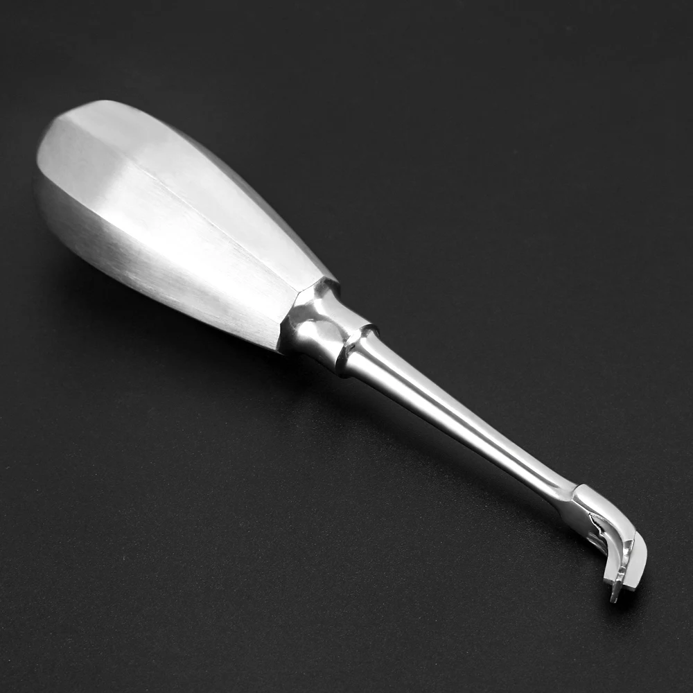 

Dental Crown Spreader Drill Dental Restoration Forcep Metal Handle Non-Slip Dental Root Elevator Cross Broken Crown Remover