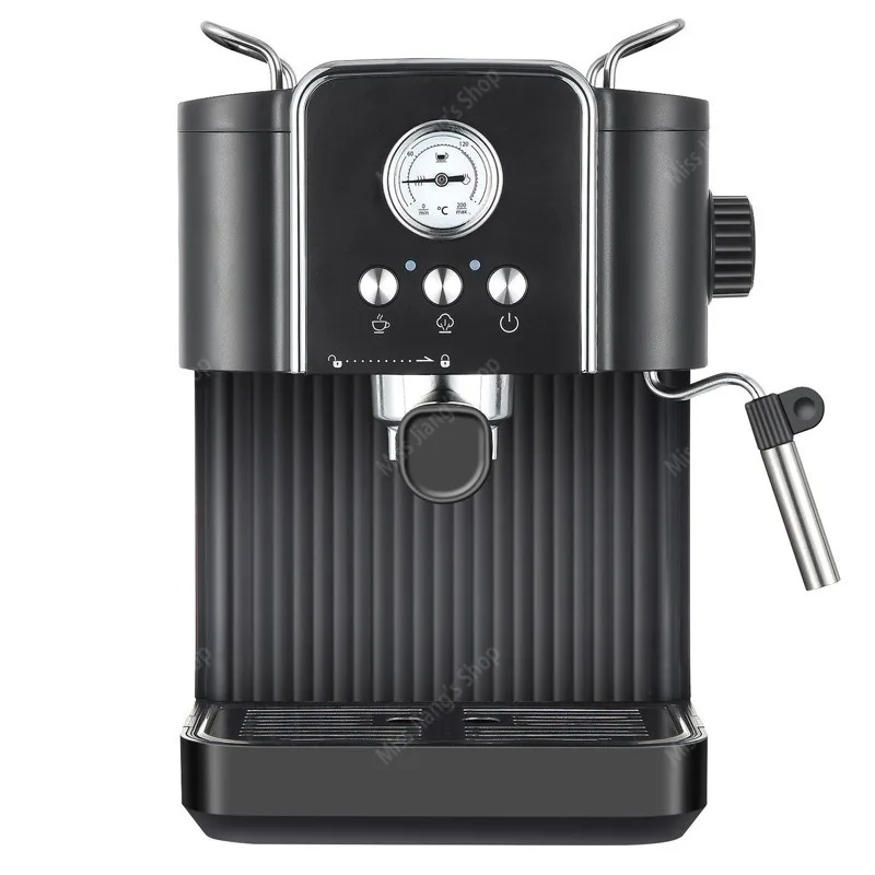 Compact Home Espresso Coffee Machine Fully Semi-Automatic 20 Bar with Milk Frother Steam Function EU US UK Plug Compatible