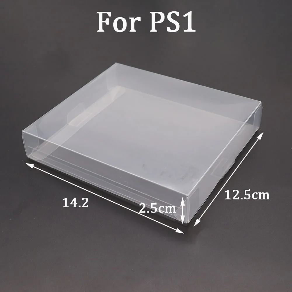 20 stücke transparente Game Box Protector Case CIB-Spiele klares Plastik Haustier für N64 GB GBA GBC NES NES Switch für PS5 PS4 PS3 PS2