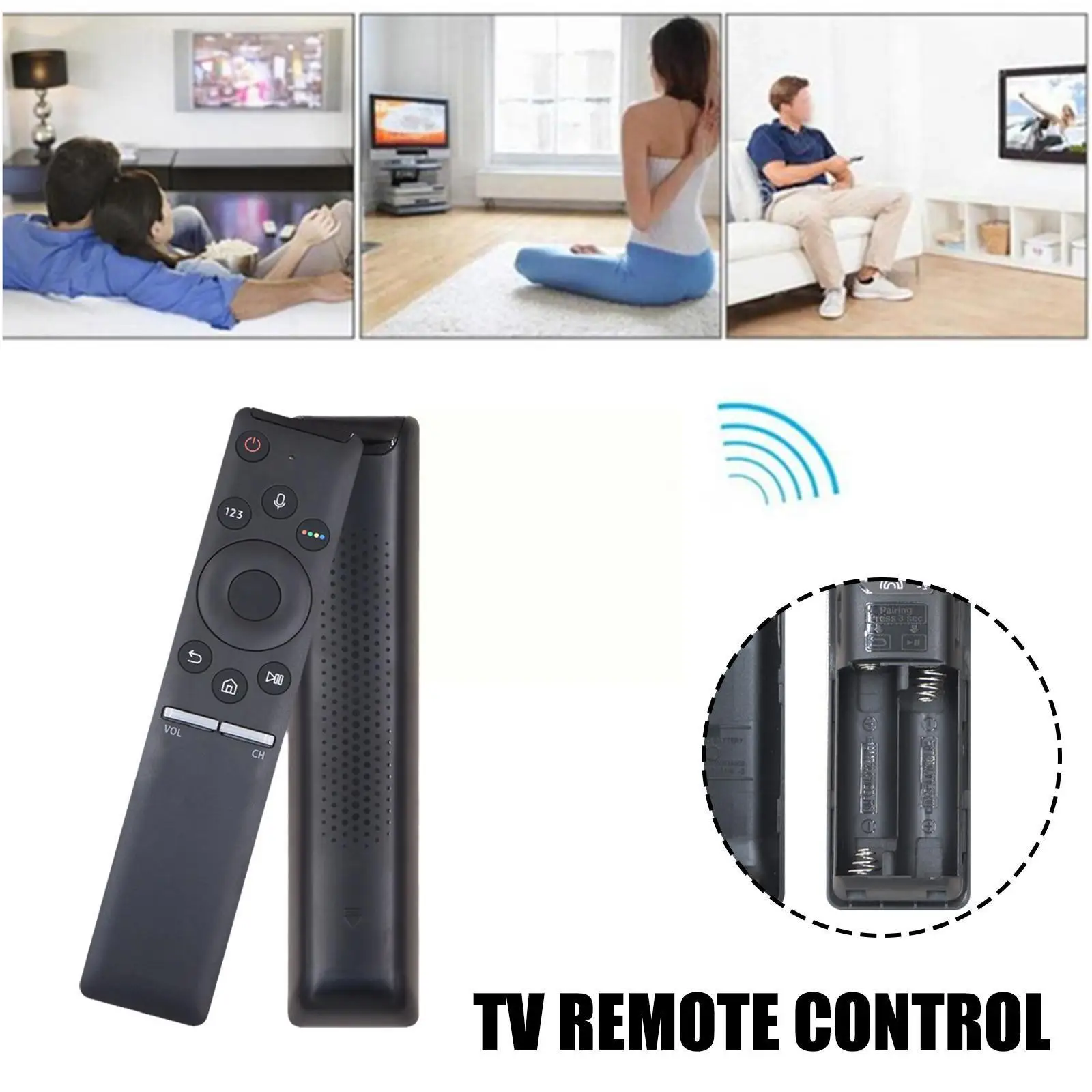 For Samsung SMART TV BN59-01242A Perfect Replacement Remote Voice Control TV Q8J6