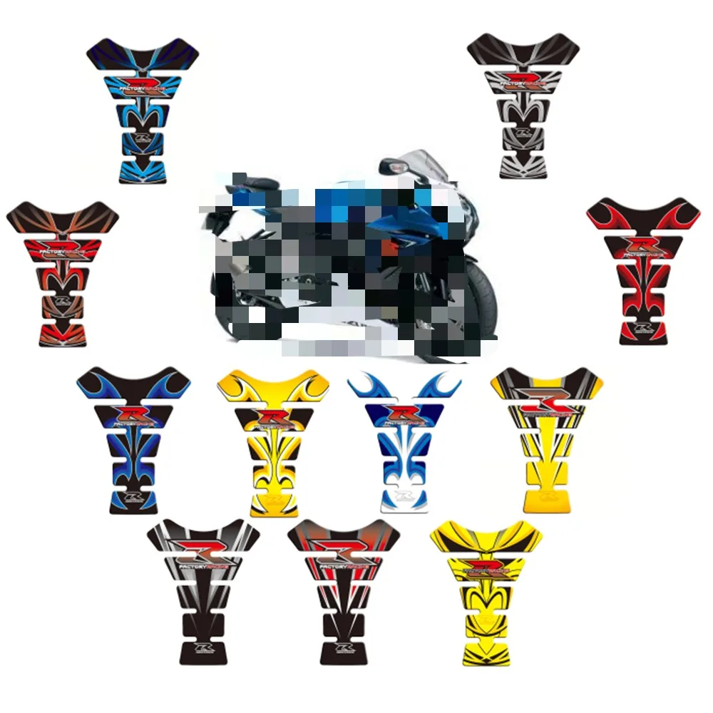 

3D Gel Fuel Tank Pad Protector Decal Sticker Decals Stickers For Suzuki GSX-R GSX GSXR600 GSXR750 GSXR1000