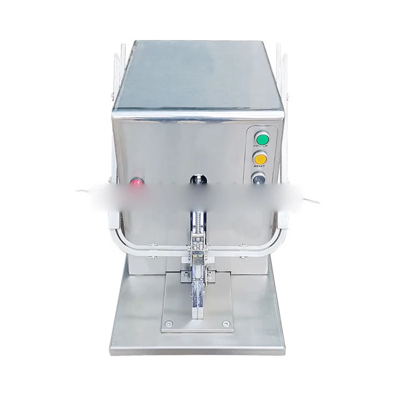 آلة إبزيم سجق لحم الخنزير الأوتوماتيكية بالكامل ، ختم تغليف السوبر ماركت ، آلة إبزيم مزدوج على شكل حرف U