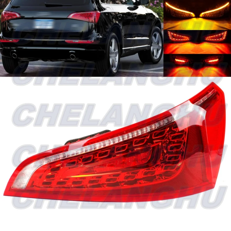 Right Side LED Tail Light Rear Brake Lamp With Bulbs 8R0945094A For Audi Q5 2009 2010 2011 2012 Car accessories