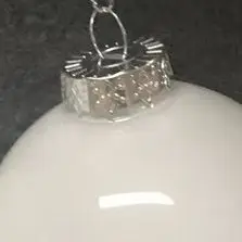 

Рождественские украшения Стеклянные украшения Внешняя торговля 8 см Чистый белый шар