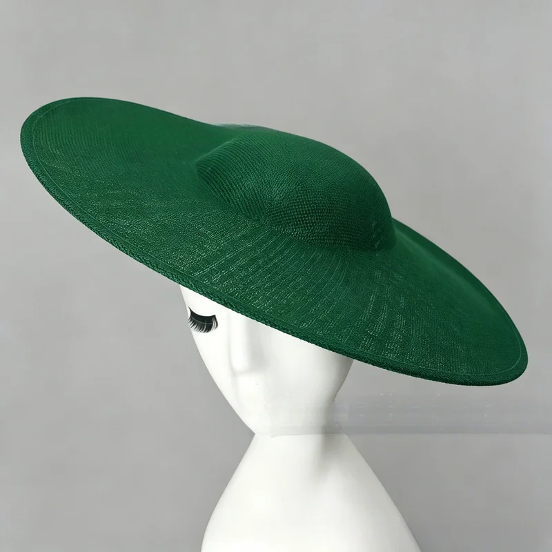 Woman Hat base stand stage display women's Diameter  40cm imitation linen hats adjustable headpiece DIY accessories