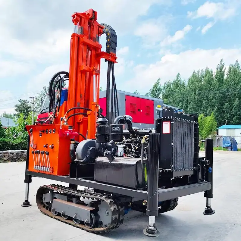

Customized 200m Hydraulic Rotary Water Well Drilling Rig Agricultural Irrigation Drilling Machine Factory Direct Supply