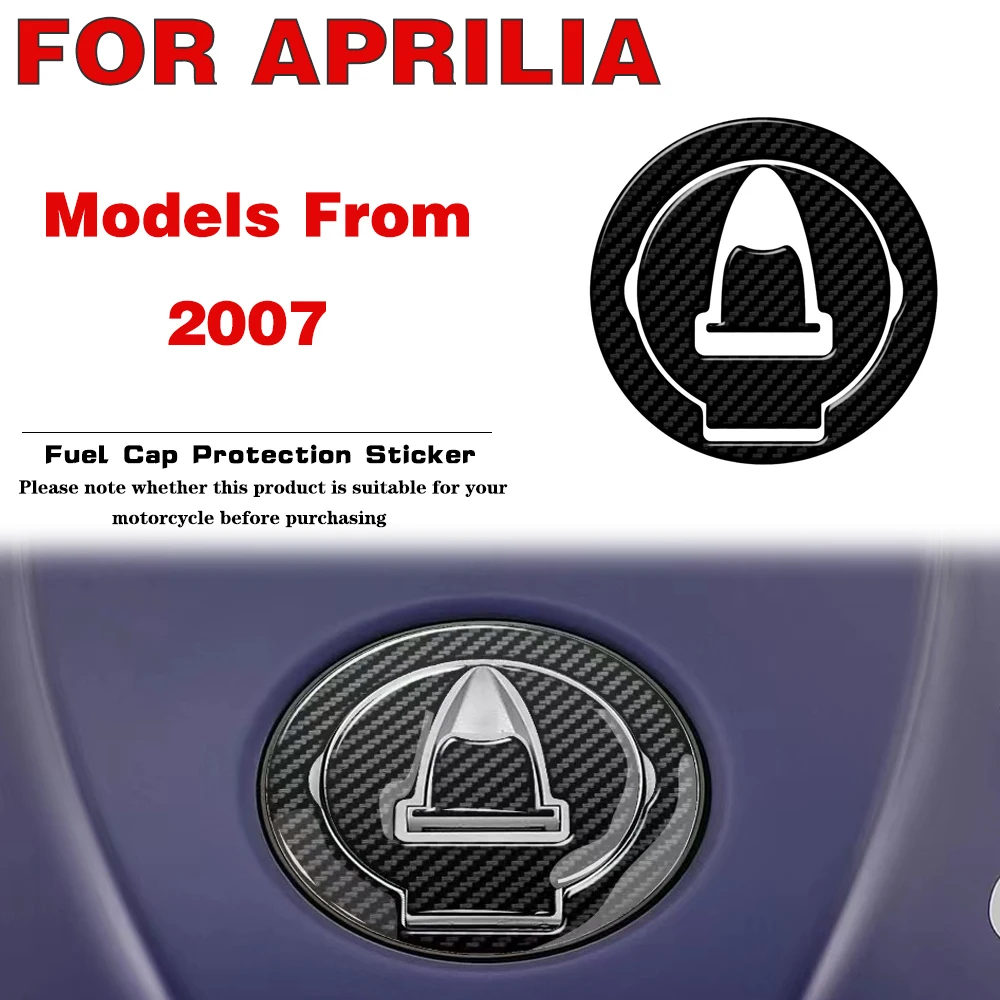 

For APRILIA Models From 2007 Motorcycle accessories Fuel Cap Protection Sticker