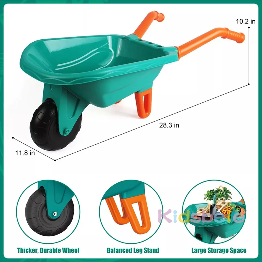 Gardening Tools for Kids Ages 2-4 Portable Watering Can Garden Planting Toys Outdoor Garden play Toys