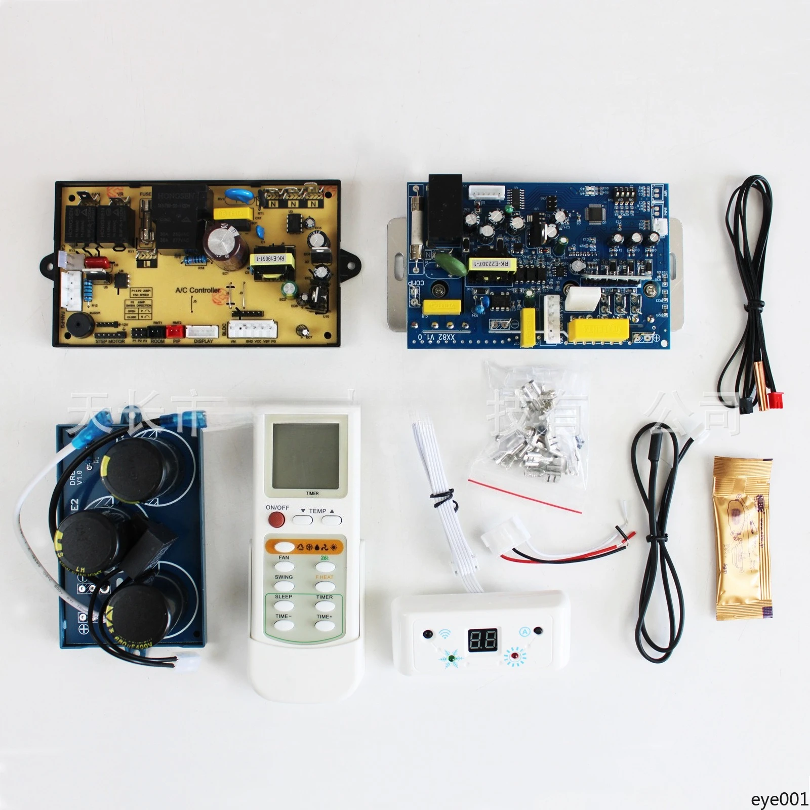 Universal AC Main Control PCB Board - Wall-Mounted Air Conditioner Modification Board with Auxiliary Heating Accessory