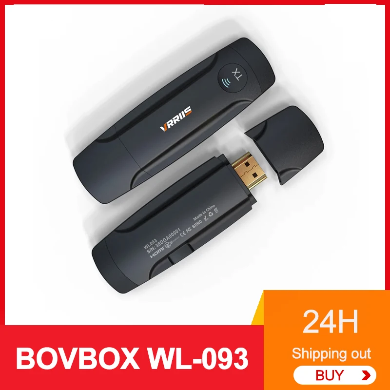 BOVBOX WL-093 Wireless Extender 1080p HD Video Transmitter HDMI-Compatible 5G Wireless Video Transmission Receiver Transmitter