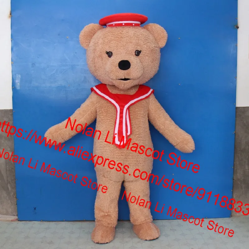 Costume de mascotte d'ours en peluche pour adultes, Costume pour jeu de rôle, jeu de fête, publicité, carnaval, Halloween, noël, pâques, 1286