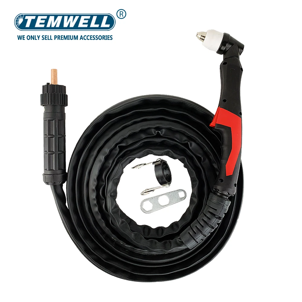Profissional P80 Tocha Plasma Cutter Gun, Arco Piloto, HF Ar Refrigerado Máquina de Corte, 4m, 13ft