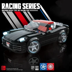 2024 City Speed Champions Racing Building Blocks Technical Race Super Car Classic Luxury Vehicle Model Bricks Kids Boy Toys Gift