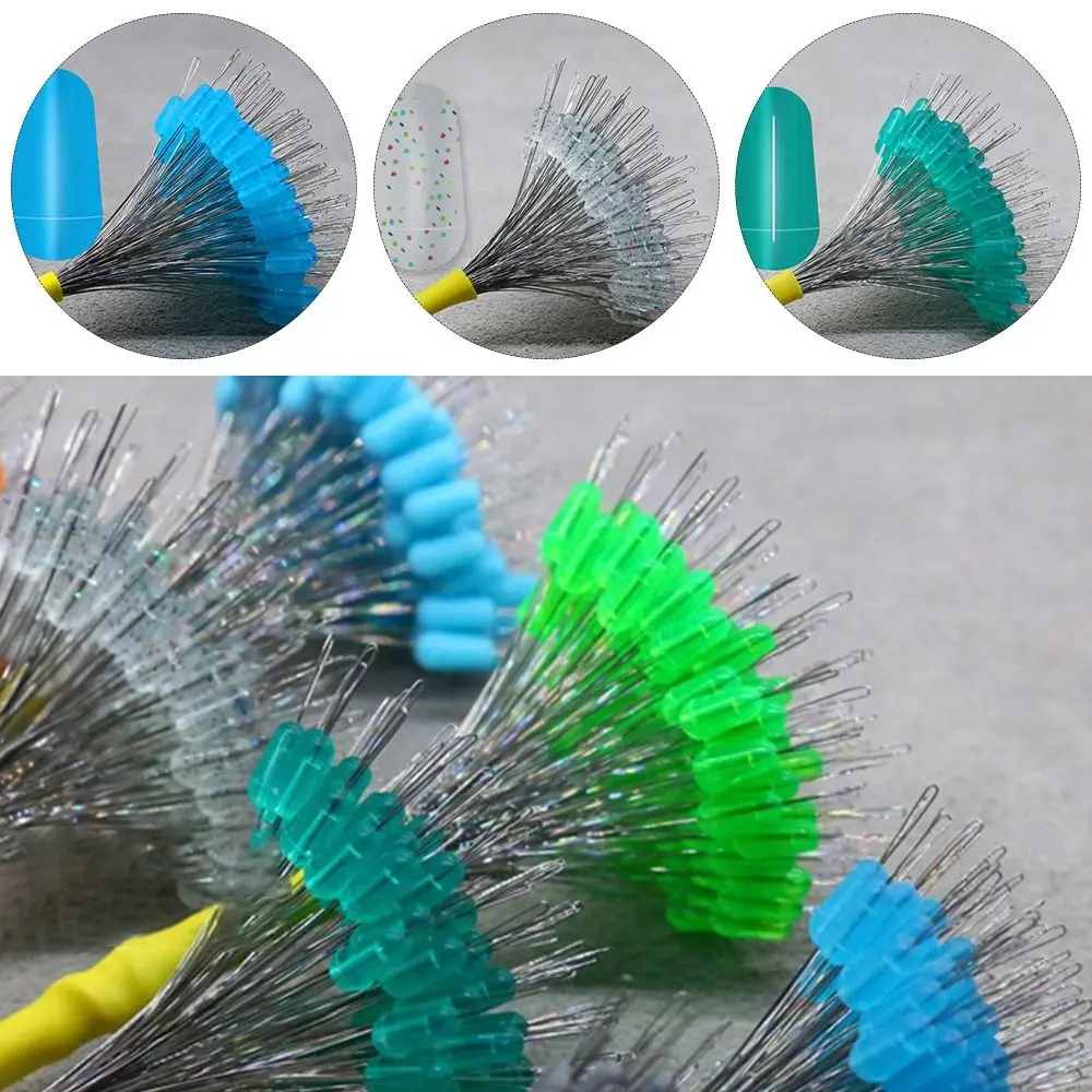 

200pcs Float Rubber Stopper Fishing Bobber Stopper Float Oval Bean Space Fishing Line Tackle Accessories