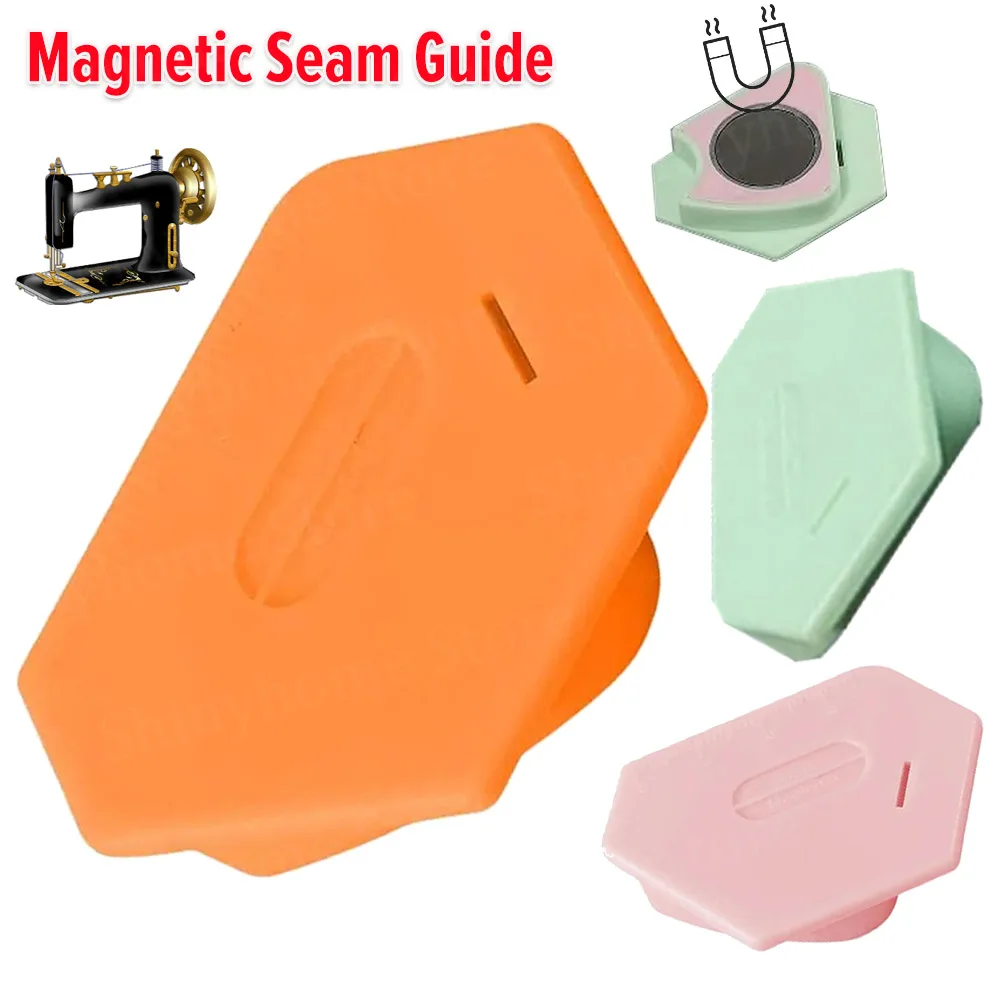 Magnetic Seam Guide Multifucntional Seam Guide Magnetic Sewing Guide Universal Sewing Accessory & Supplies for Sewing Machine