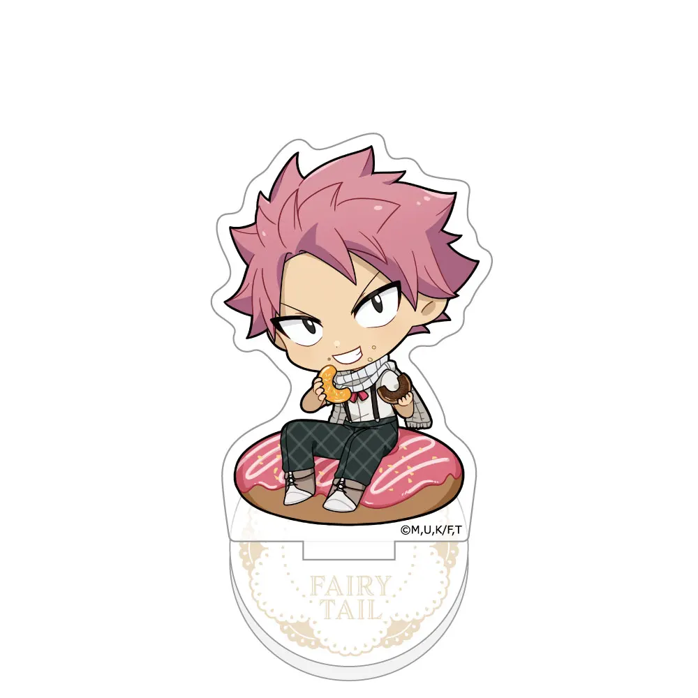 FAIRY TAIL Natsu Dragneel Lucy Heartfilia Gray Fullbuster Erza Scarlet Wendy Marvell Official HD Acrylic Stand Desktop Decor