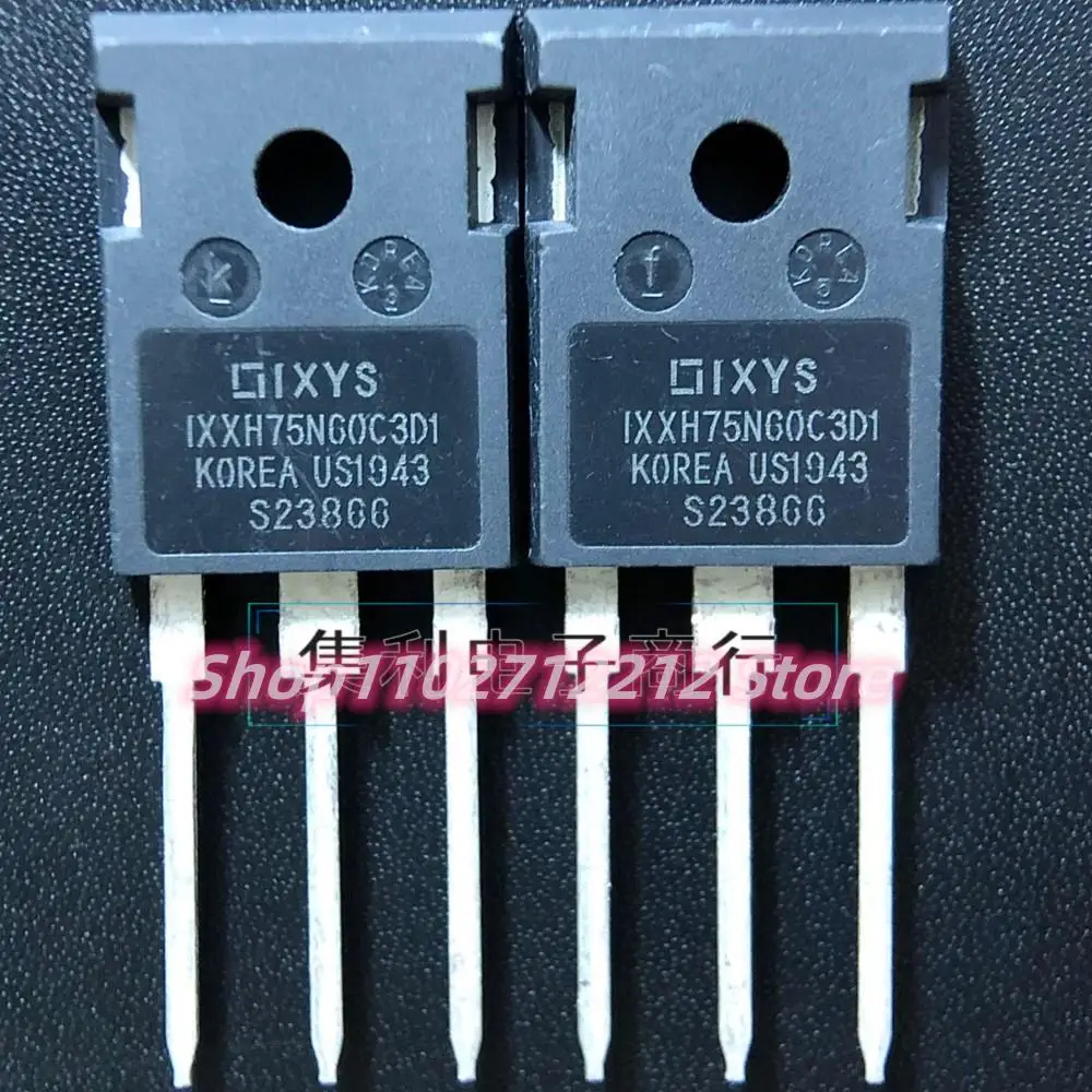 5PCS-10PCS  IXXH75N60C3D1 IXXH75N60B3D1 IGBT 75A600V Imported NEW Original  Best Quality