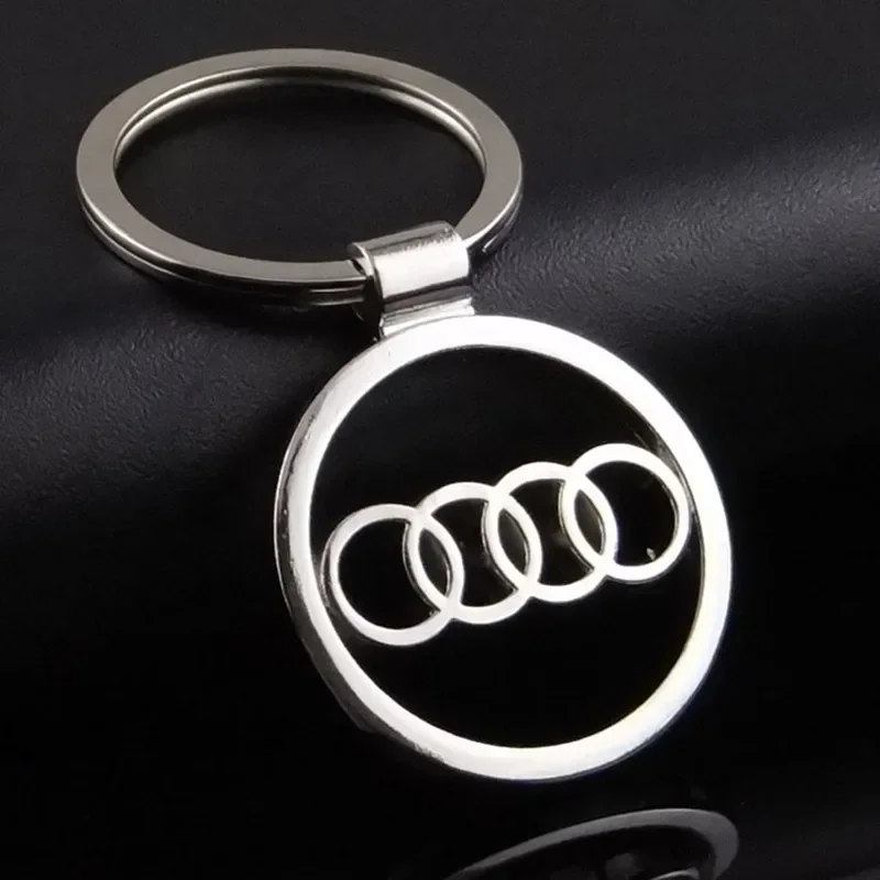 Metal Car Styling Key Holder Keychain Keyring for Audi Sline RS7 RS5 RS6 RS4 Q5 Q7 A3 A4 A5 A6 A7 A8 S3 S4 S5 S6 S7 Accessories