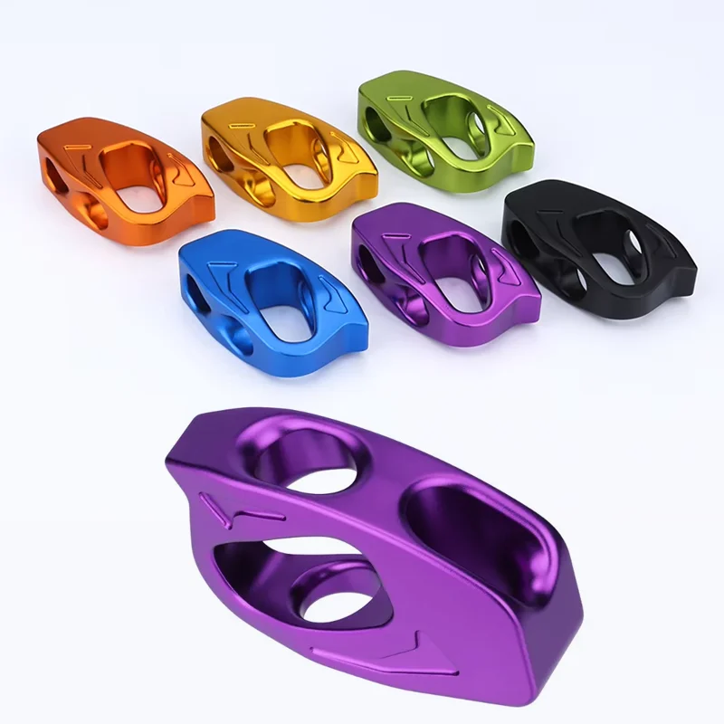 Adjustable Self-Locking Ascender with Carabiner, Aluminum Fall Arrestor for Rock Climbing Mountaineering Caving & Aerial Work