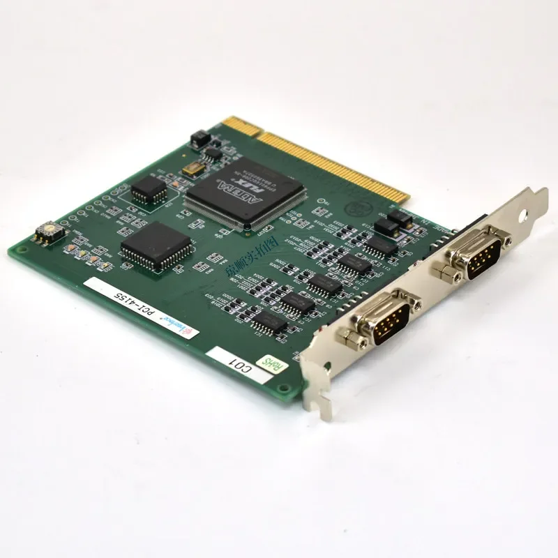 Dual Channel 9Pin COM PCI-4155 PCI to RS232C Industrial Serial Card For Desktop Computer