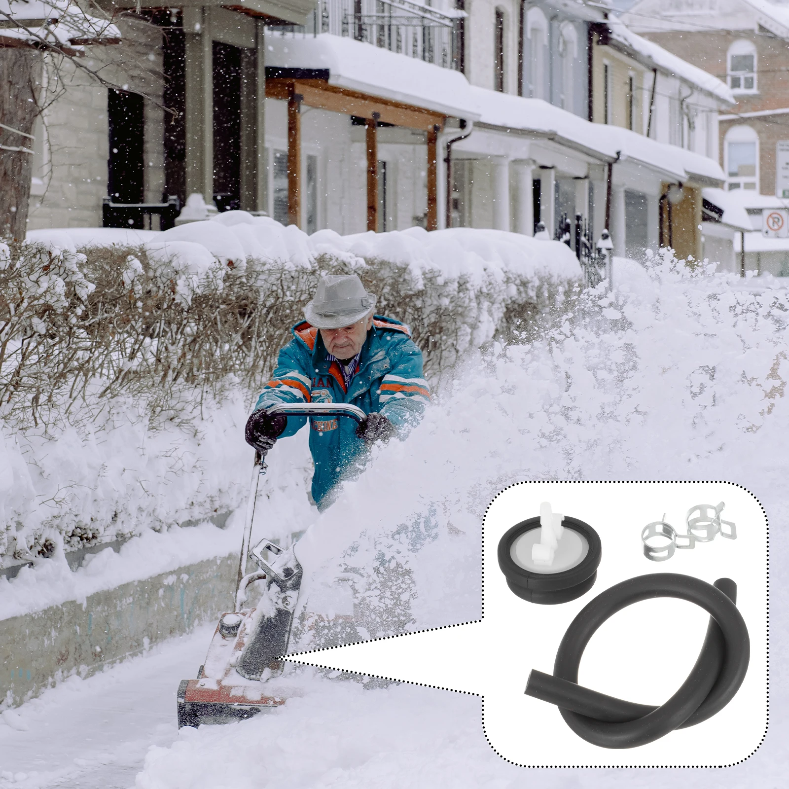 

1 Set Of Primer Bulb Compatible With 66-7460/Toro 66-746 Rubber Durable Replacement For Snow Blower Parts Accessories